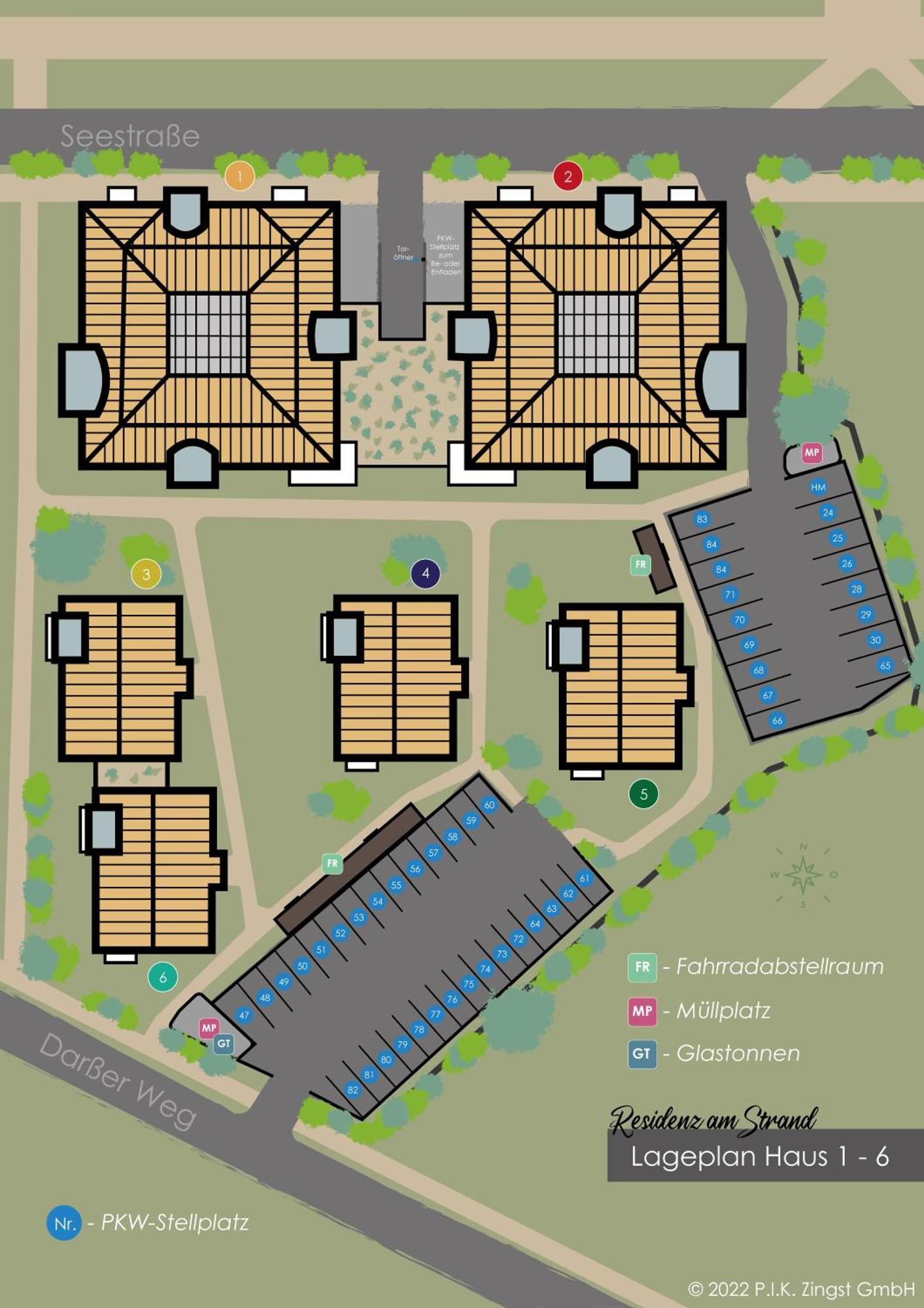 Residenz Am Strand Wohnung 2-33 Zingst Luaran gambar